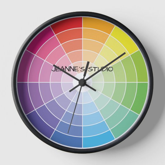 Personalisierte Uhr des Farbrads (Vorderseite)