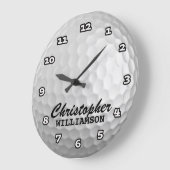 Personalisierte Uhr für den Golfball (Winkel)