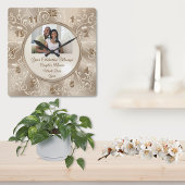 Personalisierte Uhr für Hochzeiten mit FOTO