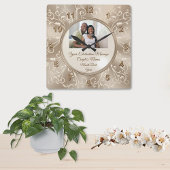 Personalisierte Uhr für Hochzeiten mit FOTO