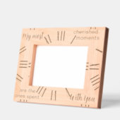 Personalisierte Uhr Geätzte Rahmen (Links)