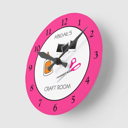 Personalisierte Uhr im Fahrerraum (Winkel)