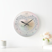 Personalisierte Uhr zur Hochzeitszeit (Zuhause)