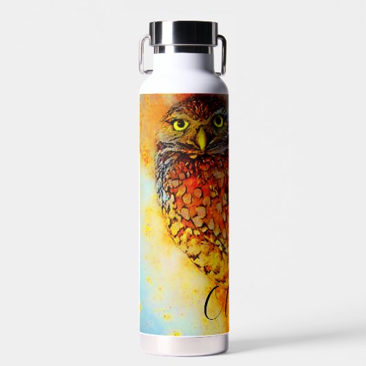 Personalisierte Uhu Trinkflasche (Vorne)