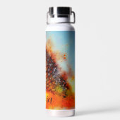 Personalisierte Uhu Trinkflasche (Rückseite)