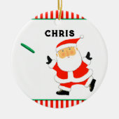 personalisierte ultimative Frisbee 2022 Kollektiv Keramik Ornament (Vorne)