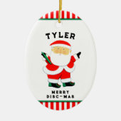 personalisierte ultimative Frisbekollektion Keramik Ornament (Vorne)