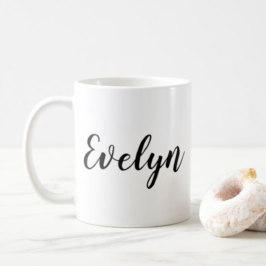 Personalisierte Umarmung Kaffeetasse (Mit Donut)