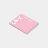 Personalisierte Umschaltuhr für den Post-it Editor Klebezettel (angewinkelt)