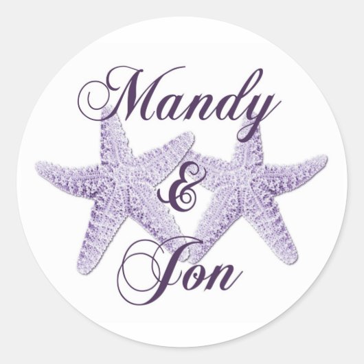 Personalisierte Umschlag Aufkleber (Vorderseite)