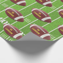 Personalisierte Umschlagpapier für Fußball und Fel