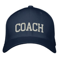 Personalisierte und bestickte Coach Cap | Hat