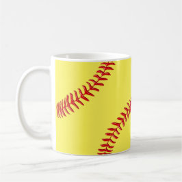 Personalisierte und billige Softball-Geschenke für Kaffeetasse