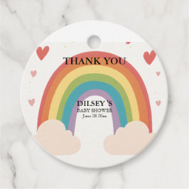 Personalisierte und einzigartige Babydusche Geschenkanhänger