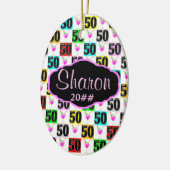 PERSONALISIERTE UND GESCHMACKVOLLE 50. ORNAMENT (Links)