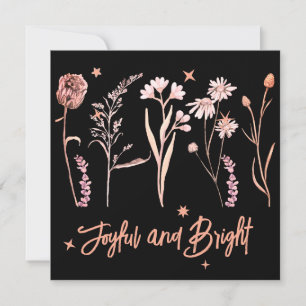 Personalisierte und helle Wildblume