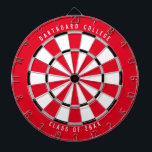 Personalisierte Uni-Klasse von 20XX-Vorlage | Rot Dartscheibe<br><div class="desc">Passen Sie das mit Ihrem eigenen Text und Ihren eigenen Farben an! Beispiel zeigt den oberen Text "Dartboard Uni" und den unteren Text "Class of 20XX" mit einer roten, grauen, schwarzen und weißen Farbpalette. Dies ist ein großartiges Geschenk für Schüler der Uni oder ein Abschluss Geschenk für einen neuen Absolvent!...</div>
