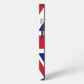 Personalisierte Union Jack-Flagge iPhone Hülle (Linke Seite)