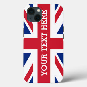 Personalisierte Union Jack-Flagge iPhone Hülle