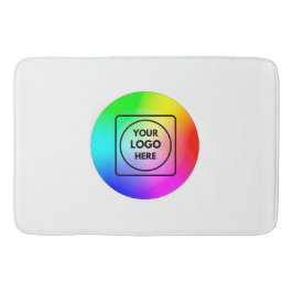 Personalisierte Unternehmens-Logo-Branding-Badezim Badematte