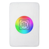 Personalisierte Unternehmens-Logo-Branding-Badezim Badematte (Vorderseite Vertikal)