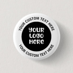 Personalisierte Unternehmensbranding-Werbung Button