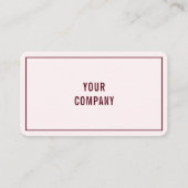 Personalisierte Unternehmensförderkarte Visitenkarte (Vorderseite)