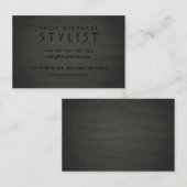 Personalisierte Unternehmenskarten für Holzkohle Visitenkarte (Vorne/Hinten)