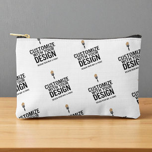 Personalisierte Unternehmensmarke Minimalistisch B Zubehörtasche