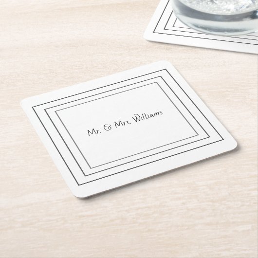 Personalisierte Untersetzer (angewinkelt)