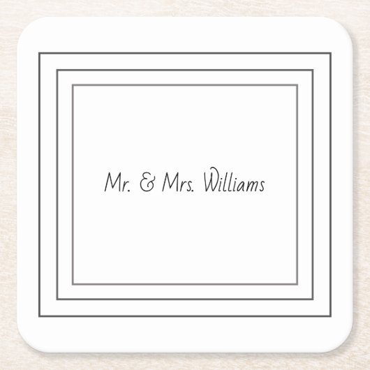 Personalisierte Untersetzer (Vorderseite)