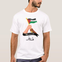 Personalisierte Unterstützung für Gaza und Palästi T-Shirt