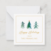 Personalisierte Urlaubskarte Mitteilungskarte (Vorderseite)