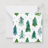 Personalisierte Urlaubskarte Mitteilungskarte (Rückseite)