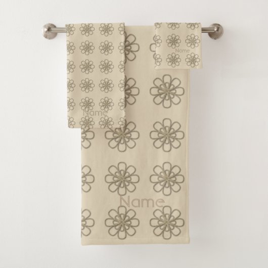 Personalisierte Urlaubssaison Vibe Badhandtuch Set (Insitu)