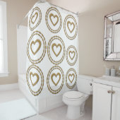 Personalisierte Urlaubssaison Vibe Duschvorhang (Beispiel)