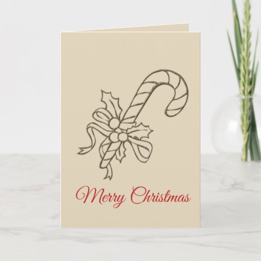 Personalisierte Urlaubssaison Vibe Feiertagskarte (Vorderseite)