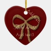 Personalisierte Urlaubssaison Vibe Keramikornament (Vorne)