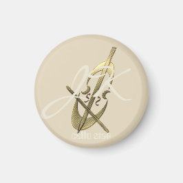 Personalisierte Urlaubssaison Vibe Magnet