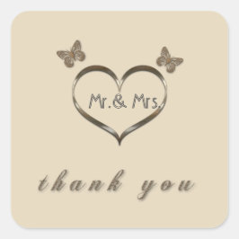 Personalisierte Urlaubssaison Vibe Quadratischer Aufkleber