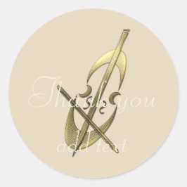 Personalisierte Urlaubssaison Vibe Runder Aufkleber