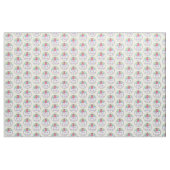 Personalisierte Ursprünge Datum Blumenkuchen Stoff (Yard (91,4 cm))