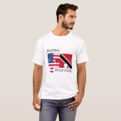 Personalisierte US-amerikanische Flagge T-Shirt (Vorne ganz)
