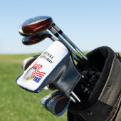 Personalisierte USA Eagle Golf Putter Cover Headcover (In Situ)