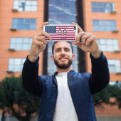 Personalisierte USA-Nationalflagge-Fußball-Grafik Case-Mate iPhone Hülle