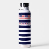 Personalisierte USA Patriotic Flag, Vereinigte Sta Trinkflasche (Rechts)