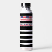 Personalisierte USA Patriotic Flag, Vereinigte Sta Trinkflasche (Links)