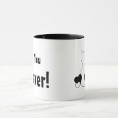 Personalisierte Valentine Tasse, Katzen Herz Tasse (Zentrum)