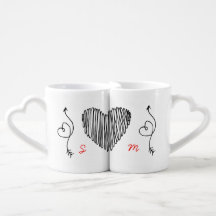 Personalisierte Valentine-Tasse