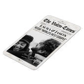 Personalisierte Valentines Geschenkmagazin Magnet (Linke Seite)